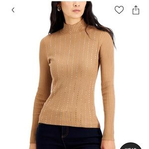 INC camel bling sweater XL